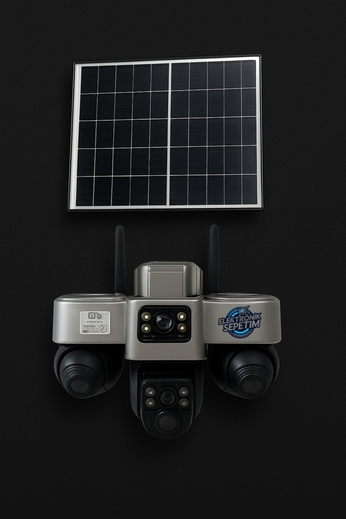 Casacop 4K-CASACOP-Q8-SOLAR-4G-3 PTZ'Lİ BAHÇE VE GÜVENLİK KAMERASI