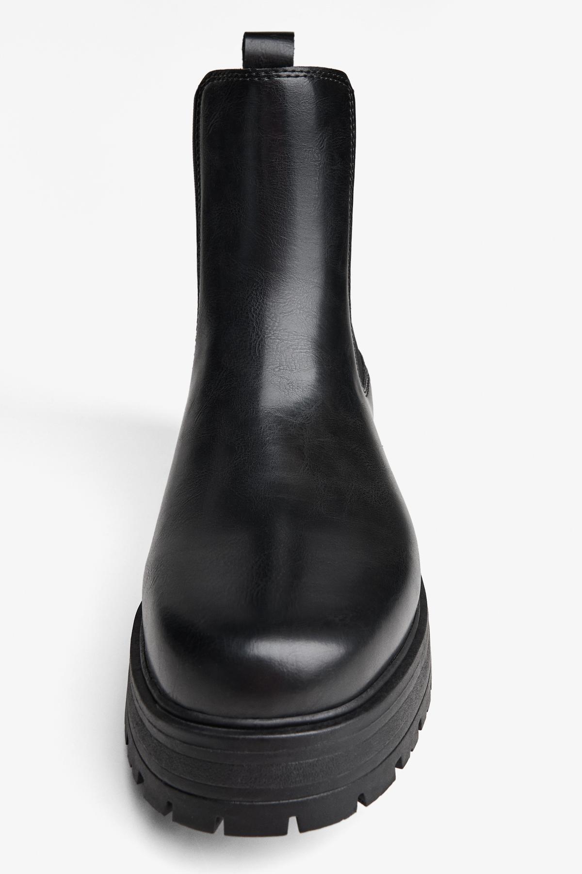 Bershka  Elastik detaylı bot - Görsel 4