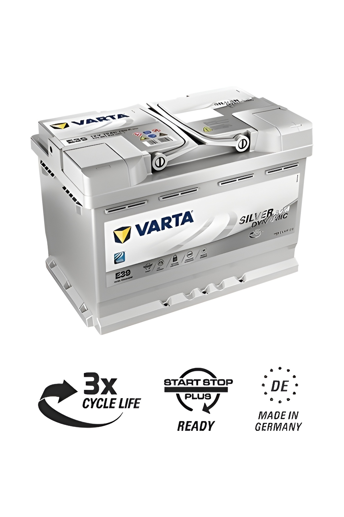 Varta Akü 12v 70 Ah Amper 760a Cca Silver Dynamic Agm - Fiyatı