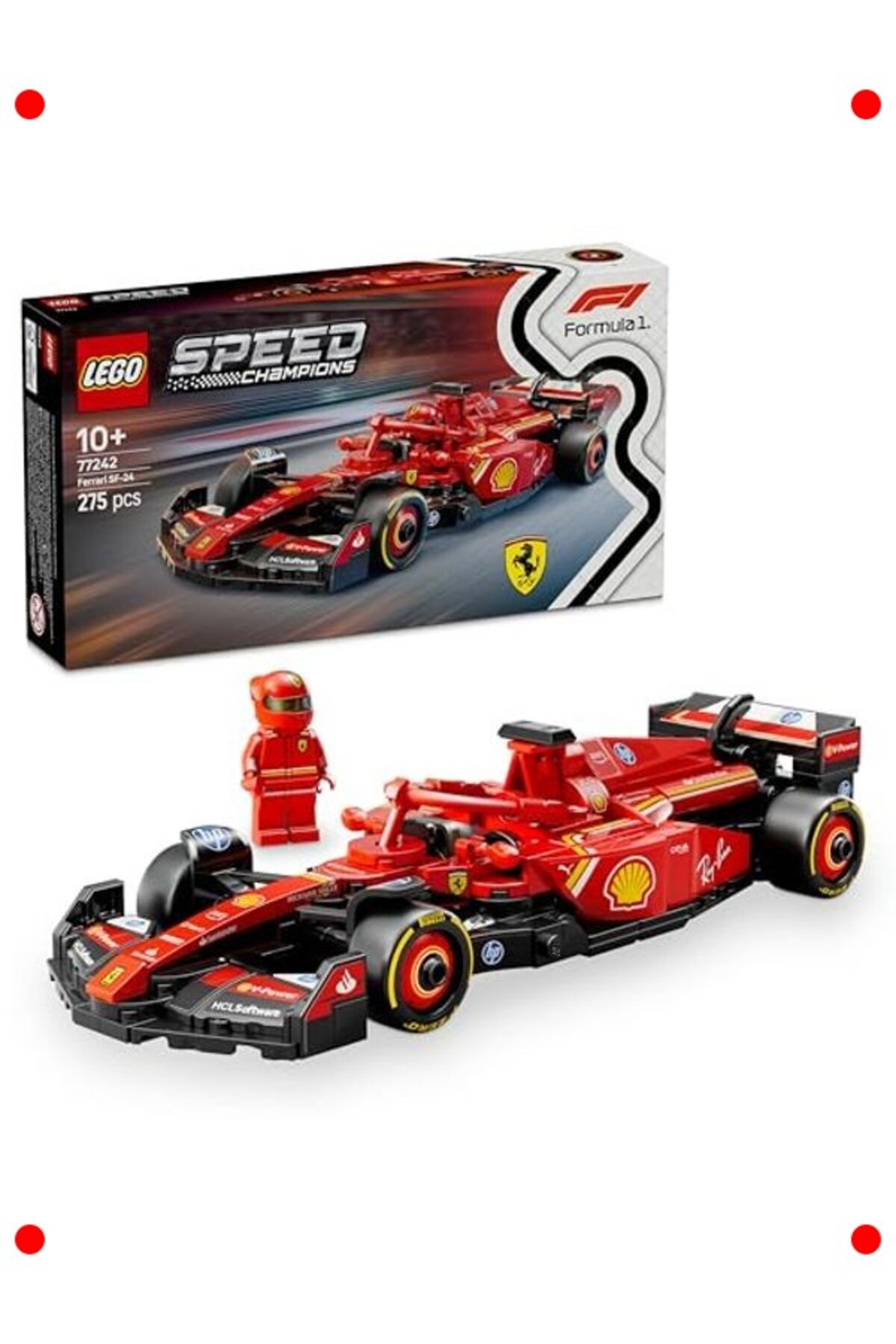 مجموعه مونتاژ مدل ماشین مسابقه (۲۷۵ قطعه)