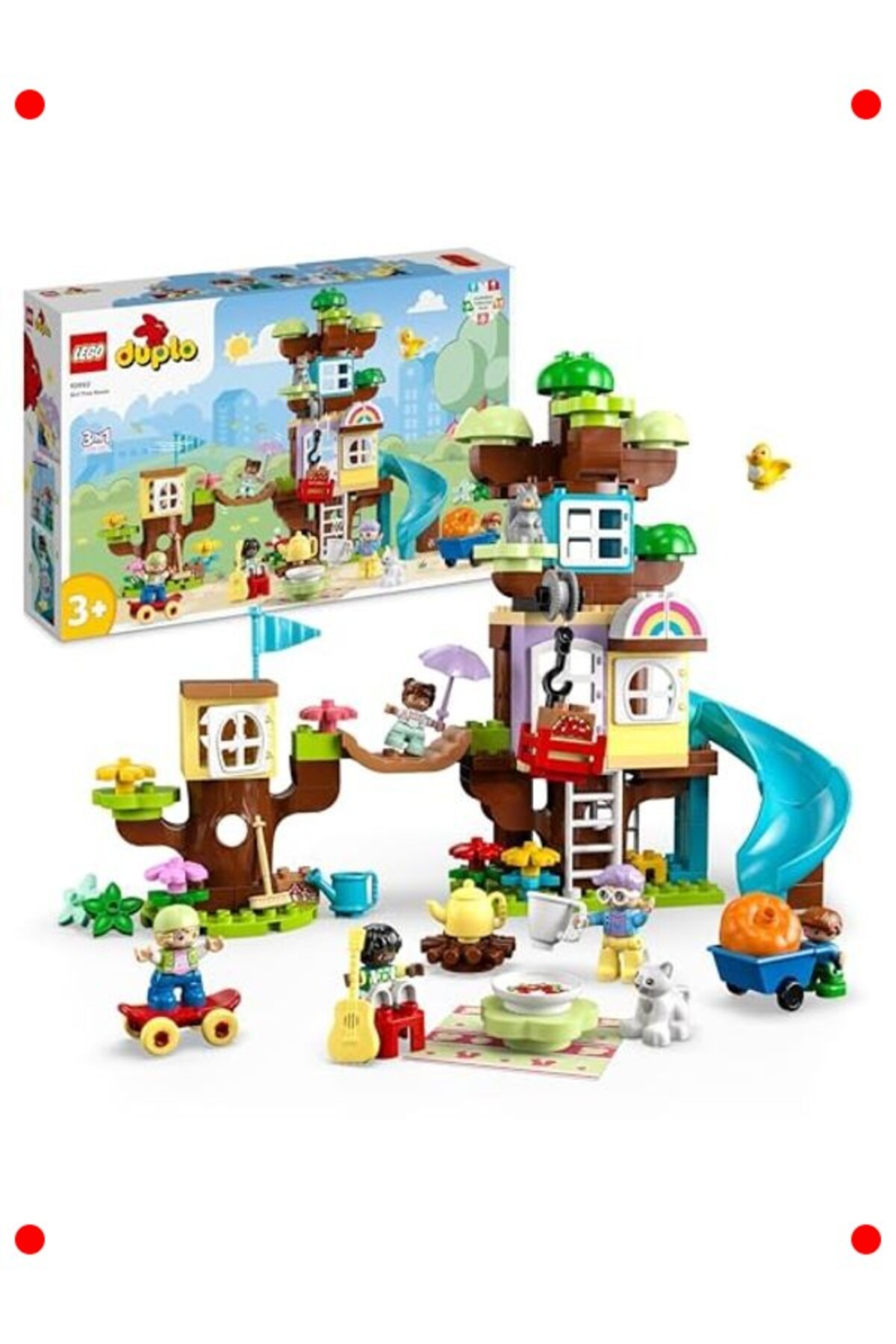 مجموعه ساخت خانه درختی ۳ در ۱ (۱۲۶ قطعه)