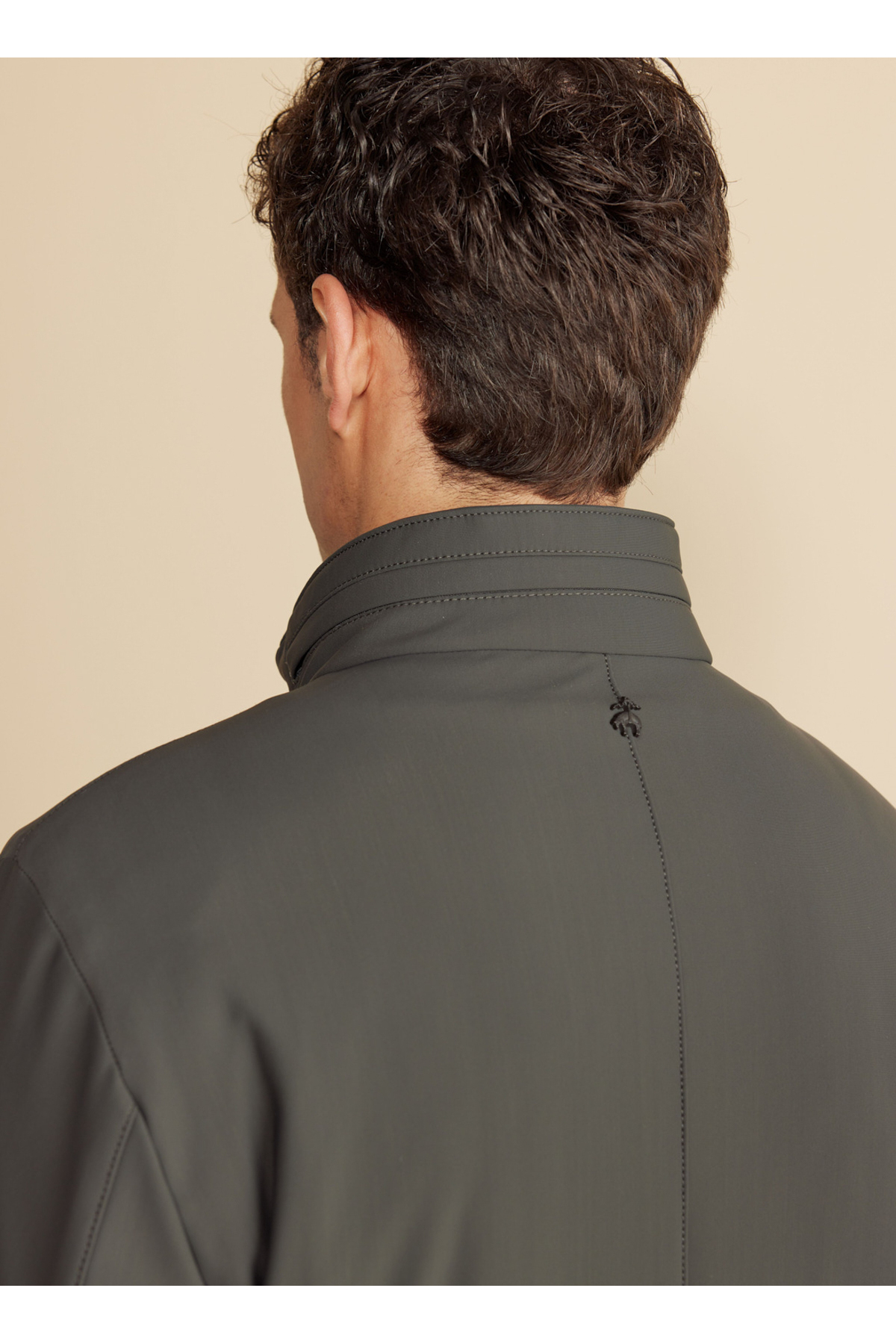 BROOKS BROTHERS  Haki Erkek Kaban BBFW25MCA002 - Görsel 6