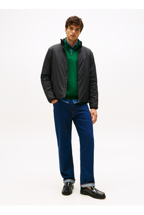 Tommy Hilfiger Normal Siyah Erkek Ceket MW0MW40592BDS_LIGHTWEIGHT BLOUSON