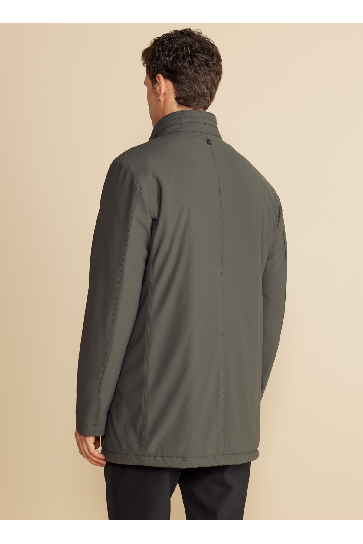 BROOKS BROTHERS  Haki Erkek Kaban BBFW25MCA002 - Görsel 5