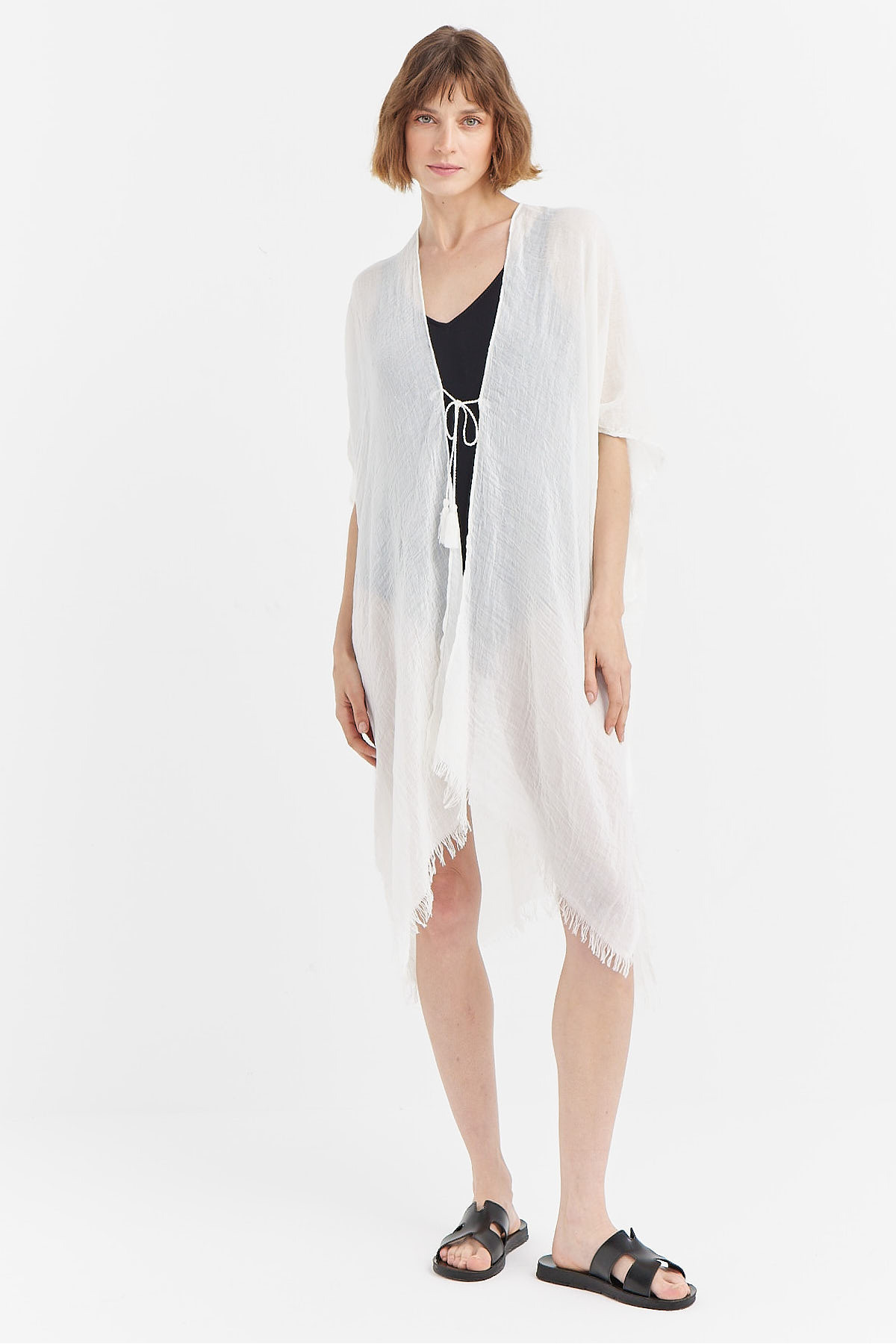 PAULMARK Kadın Önden Bağlamalı Pareo