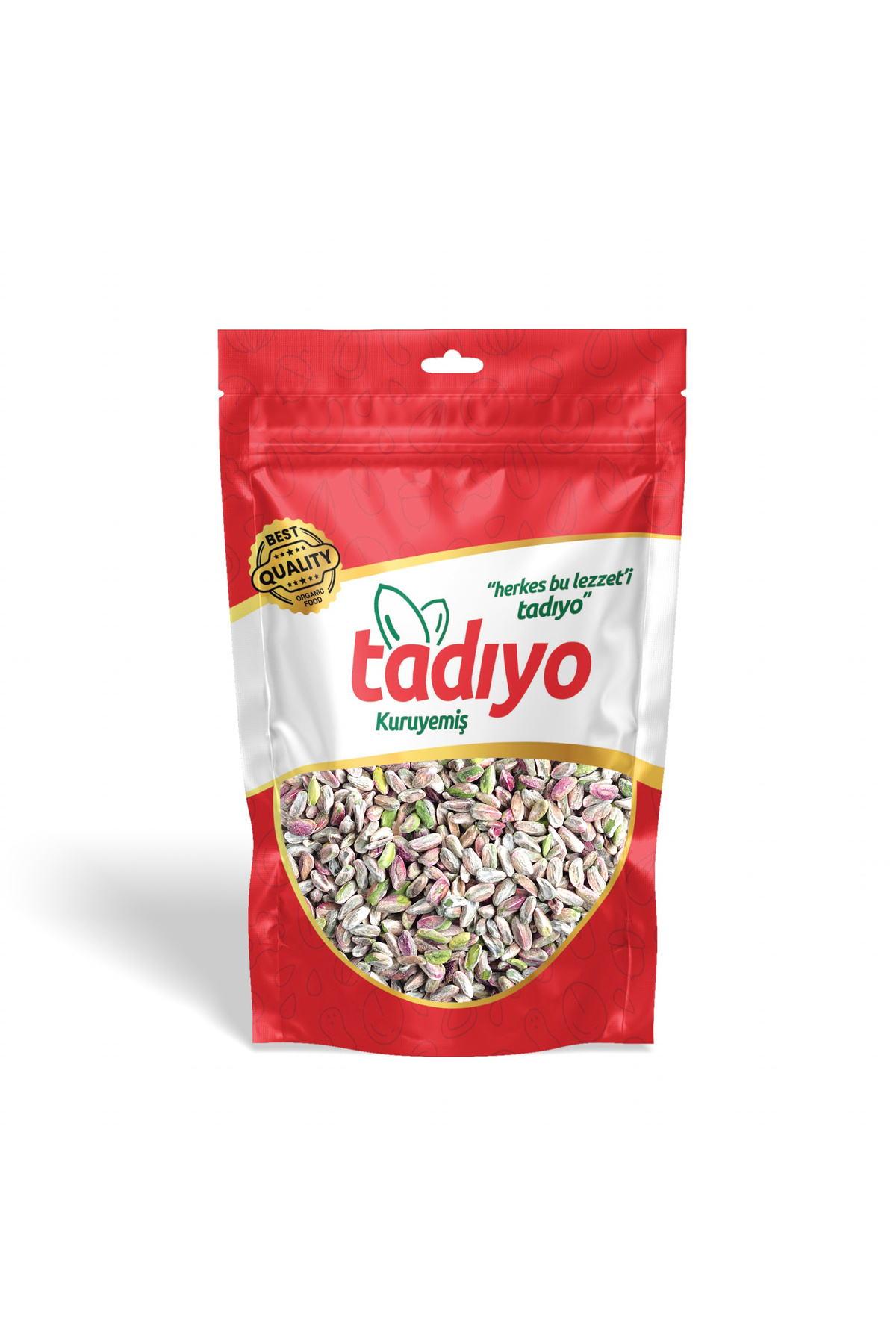 Tadıyo Kuruyemiş Antep Fıstık İç Boz Tane 500 Gr