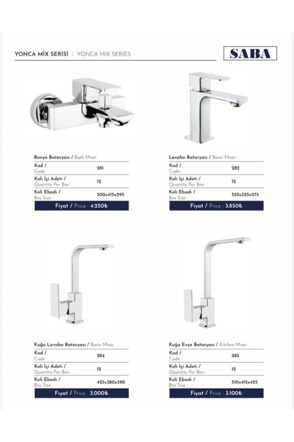 POYRAZ YONCA KROM BANYO BATARYASI