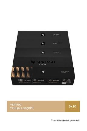 Nespresso Vertuo Tanışma Seçkisi - 50 Kapsül
