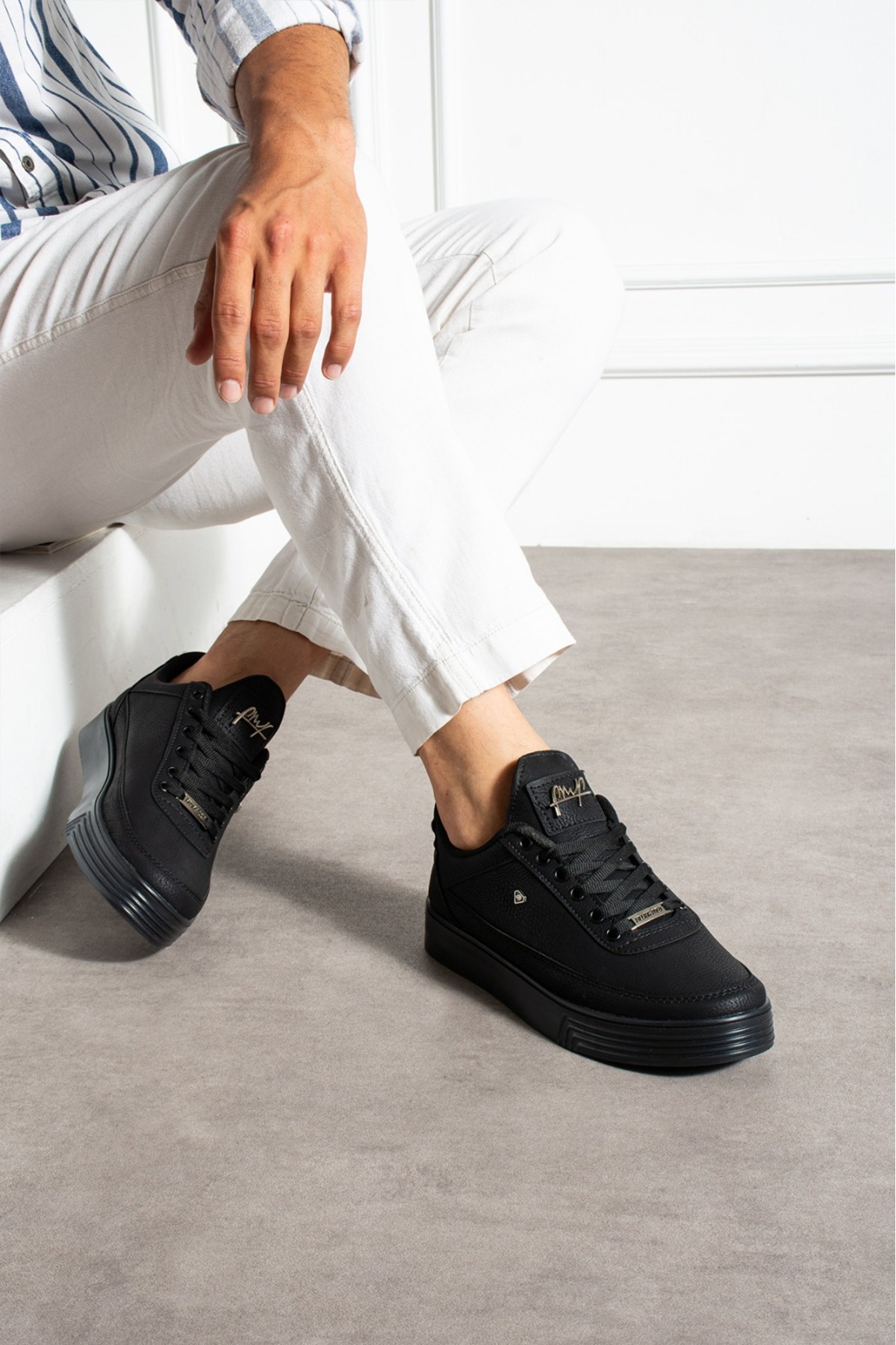 FİLLİNG POLO Siyah 011 Erkek Sneaker günlük ayakkabı görsel 2