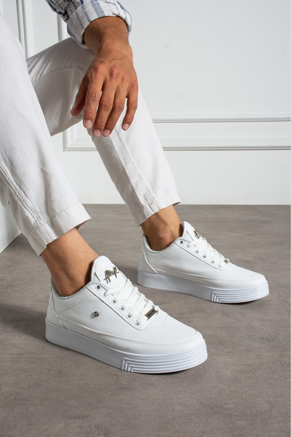 FİLLİNG POLO Buz Beyaz 011 Erkek Sneaker günlük ayakkabı