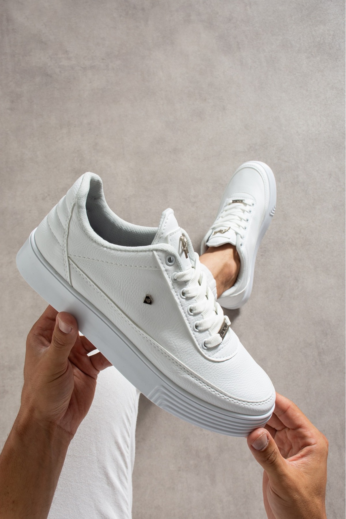 FİLLİNG POLO Beyaz 011 Erkek Sneaker günlük ayakkabı görsel 2