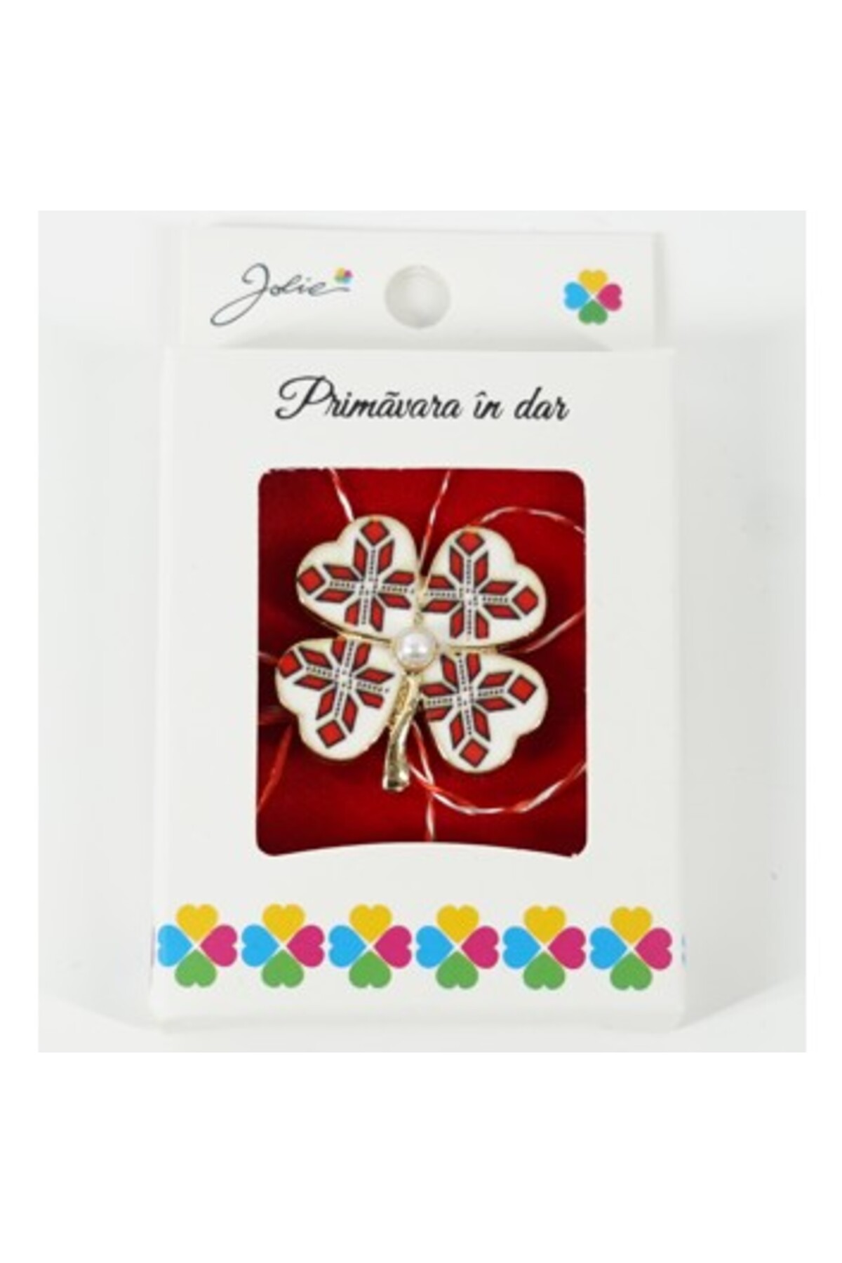 Flippy Martisor Brosa Mica in Cutie, Dimensiune Brosa 2.5-3 cm,