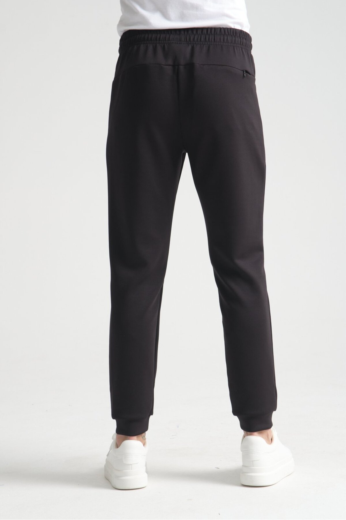 Shooter Sportswear Siyah Erkek Cep Detaylı Jogger Eşofman Altı görsel 3