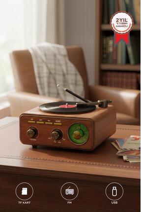 Torima Bluetooth Hoparlör Plak Görünümlü Nostaljik Kablosuz Wireless Speaker ...