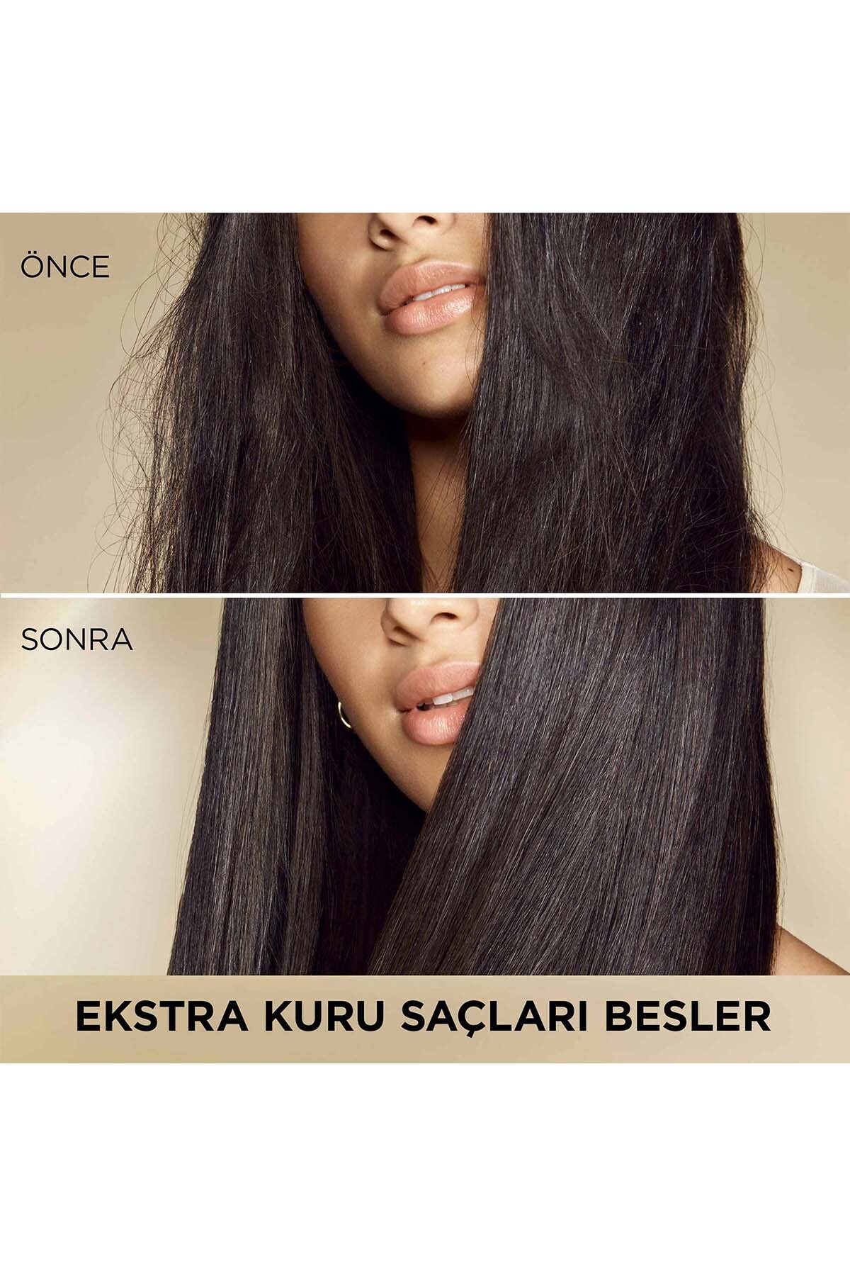 Nem Yüklemesi, Ekstra Kuru Saçlar İçin Yoğun Nem Veren Keratin Koruyucu Maske 300ml x 2 Adet — 8681002998827 — تصویر 3 از 7