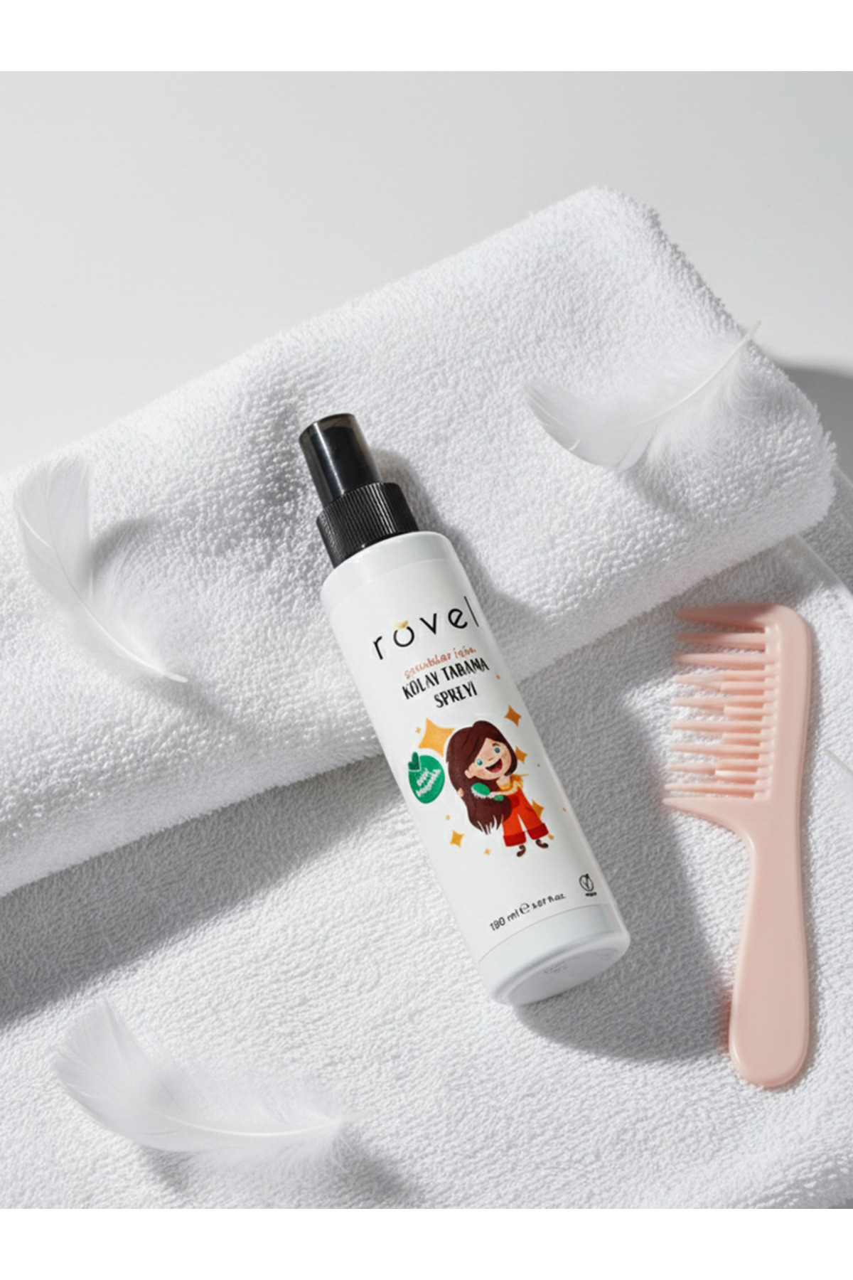 Kolay Saç Tarama Spreyi - Çocuklar İçin Özel Formül 150ml — Rovel001 — تصویر 5 از 5