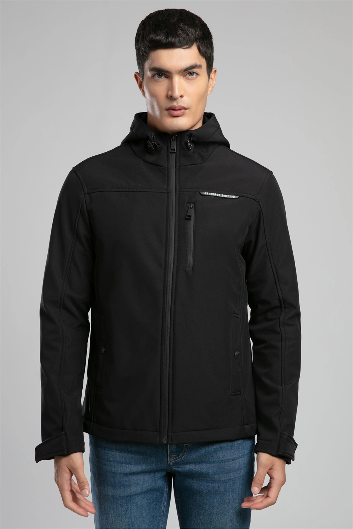 Lee Cooper Regular Fit Kapüşonlu Fermuarlı Mont Erkek MONT 261 LCM