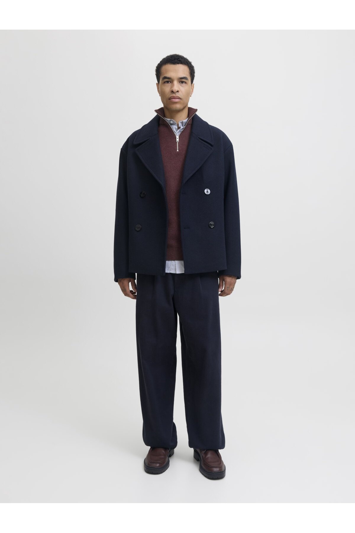 پلیور مردانه راسته آستین بلند | جک اند جونز Jack & Jones 12259664 - تصویر 3