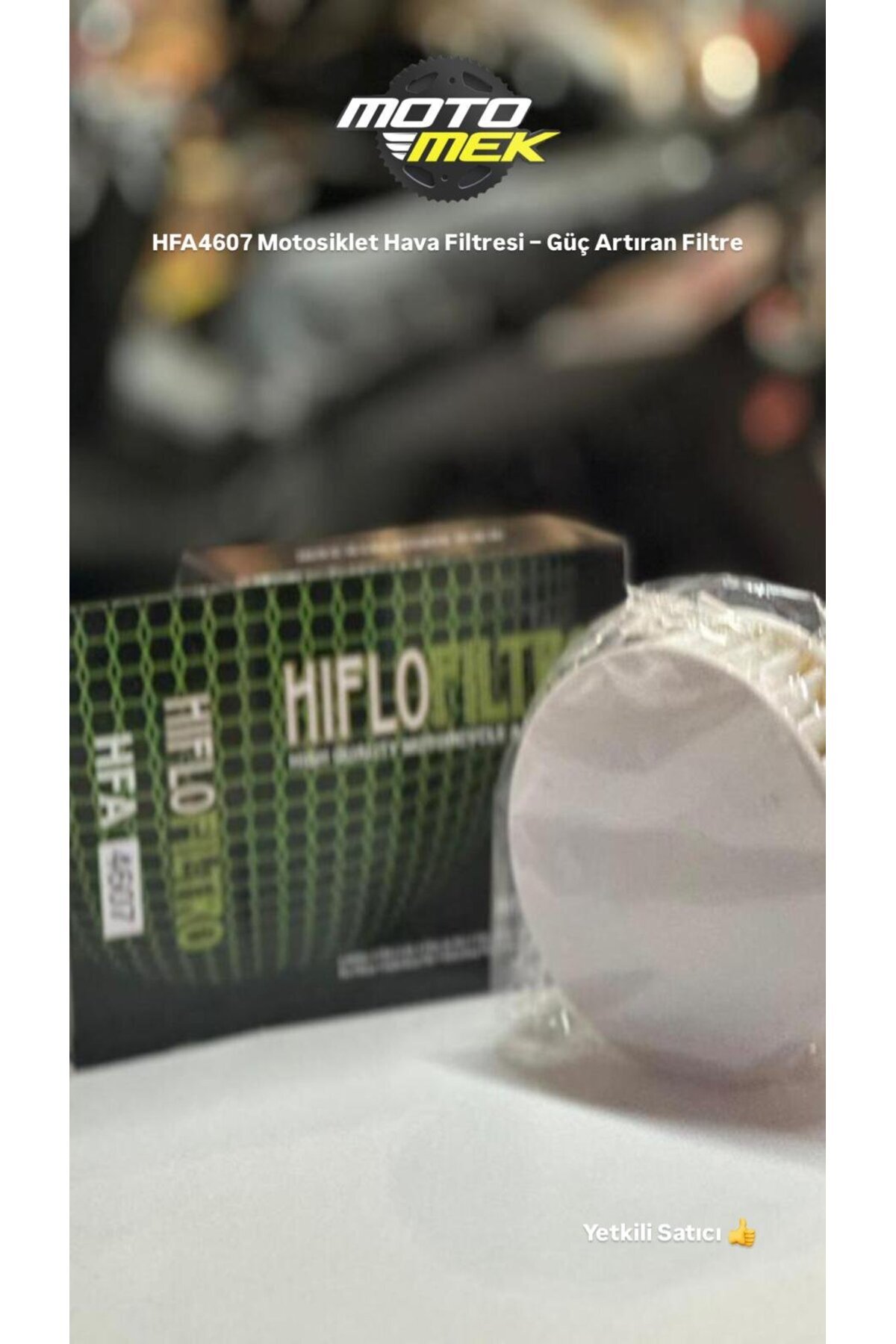 Motomek YAMAHA XVS 650a DragStar/Classic HFA4607 Motosiklet Hava Filtresi – Güç Artıran Filtre