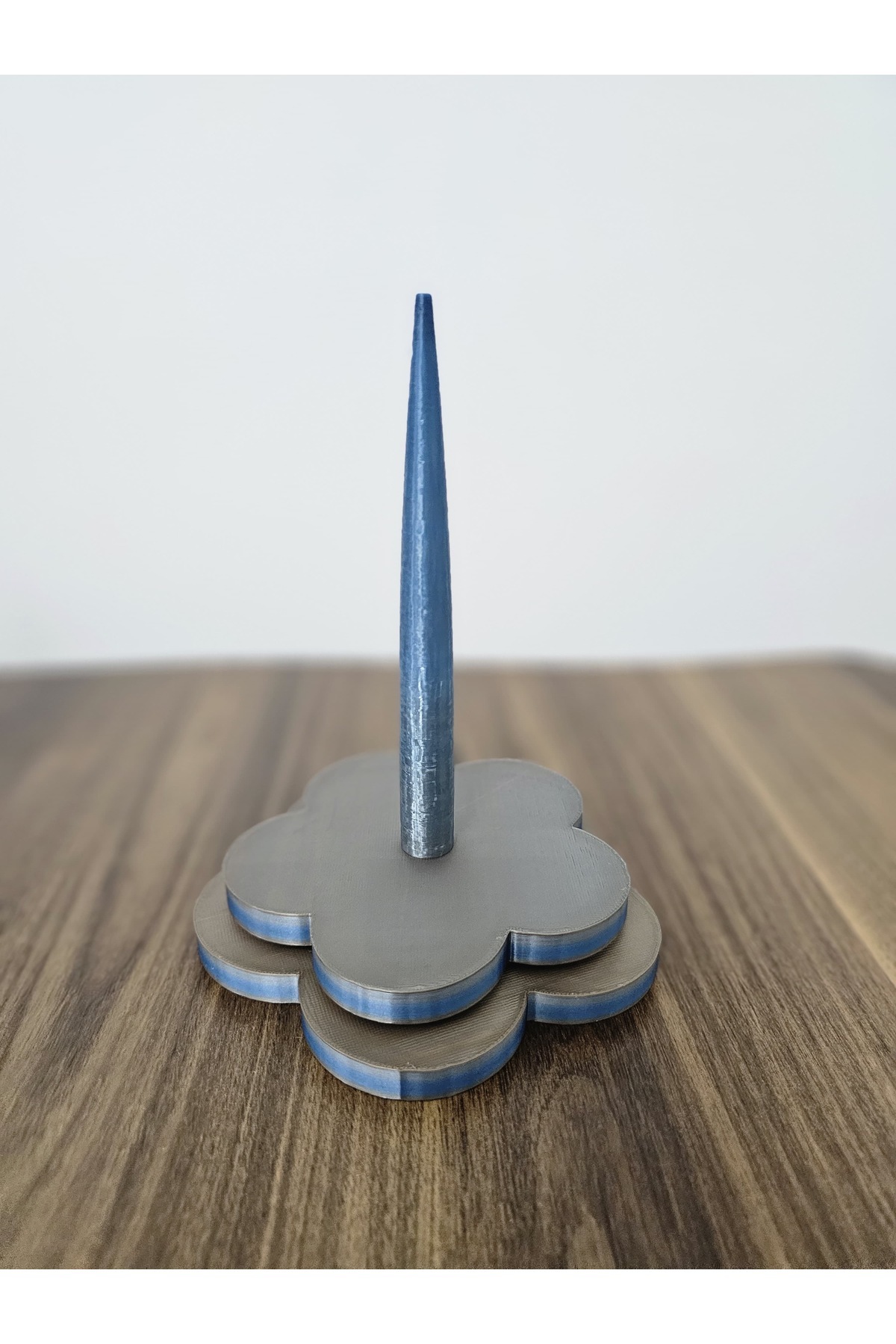 Tasarım İp Tutucu Renk Geçişli Çiçek Model İplik Tutucu