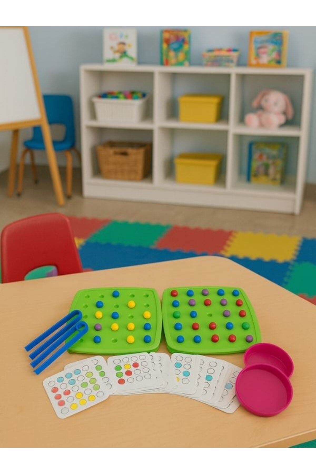 ریاضی مهره‌های آموزشی – مهره‌های هوشمند – بازی رنگ و عدد