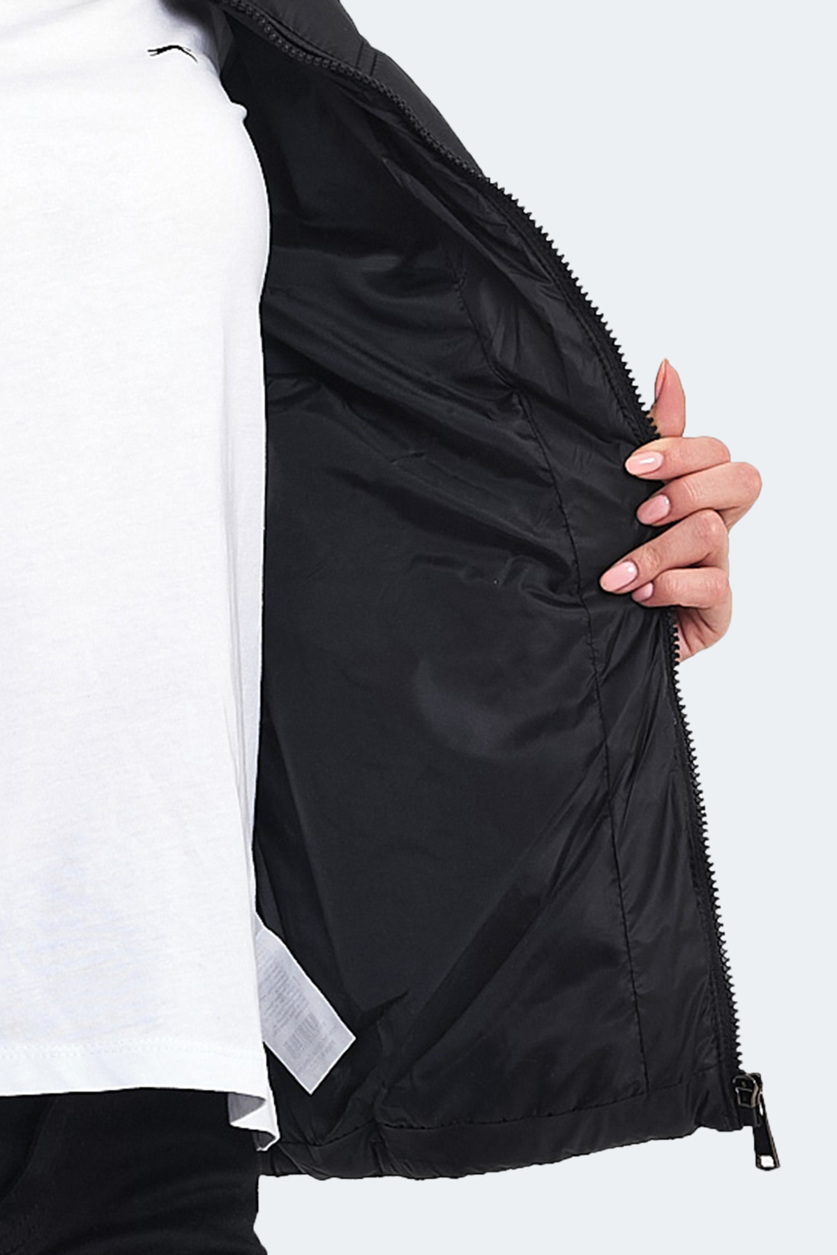 Slazenger  WAVE Kadın Siyah Mont & Kaban - Görsel 5