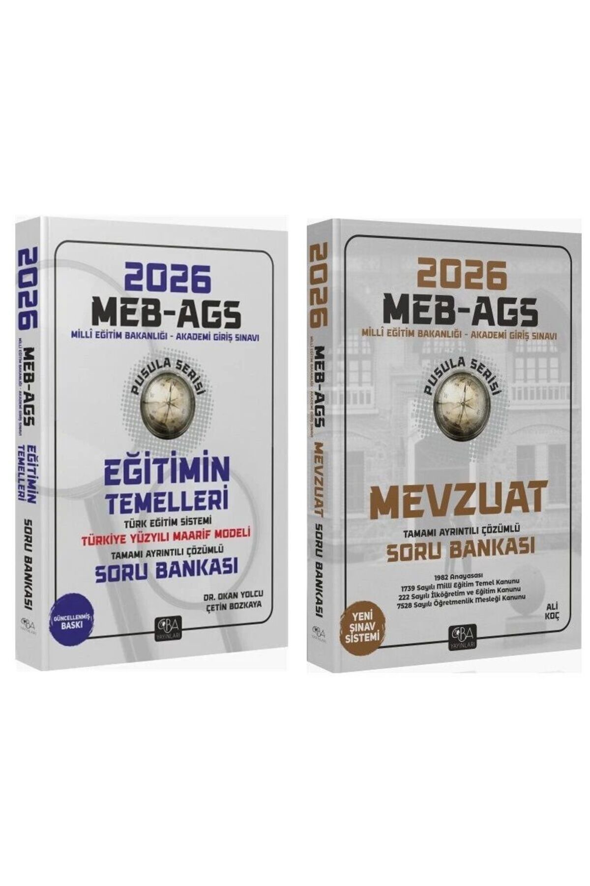 CBA Akademi CBA Yayınları 2026 MEB-AGS Eğitimin Temelleri + CBA Akademi CBA Yayınları 2026 MEB-AGS Eğitimin Temelleri +