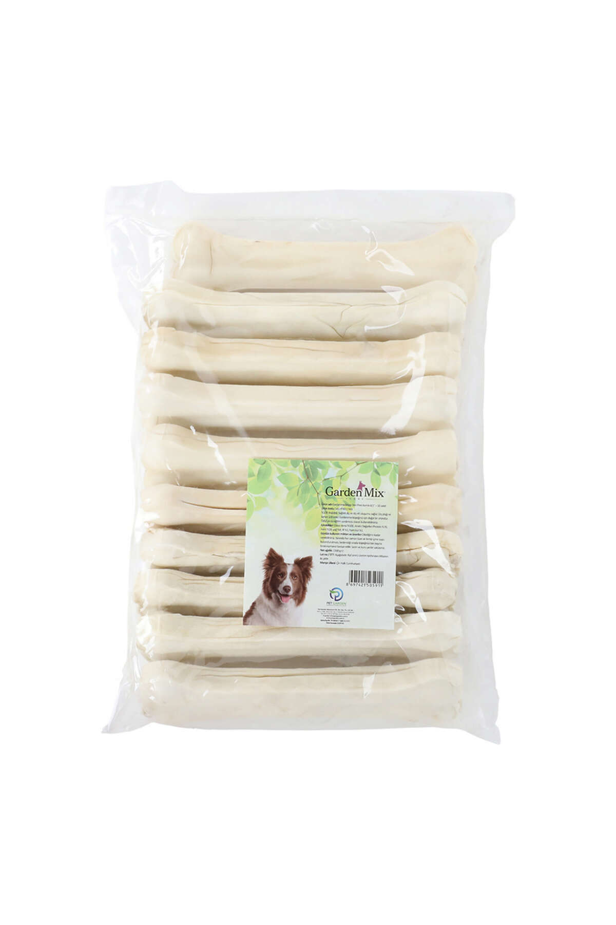 Gardenmix 1593032736 Sütlü Deri Kemik 21cm 150-180 (33230) G.10lu Pkt