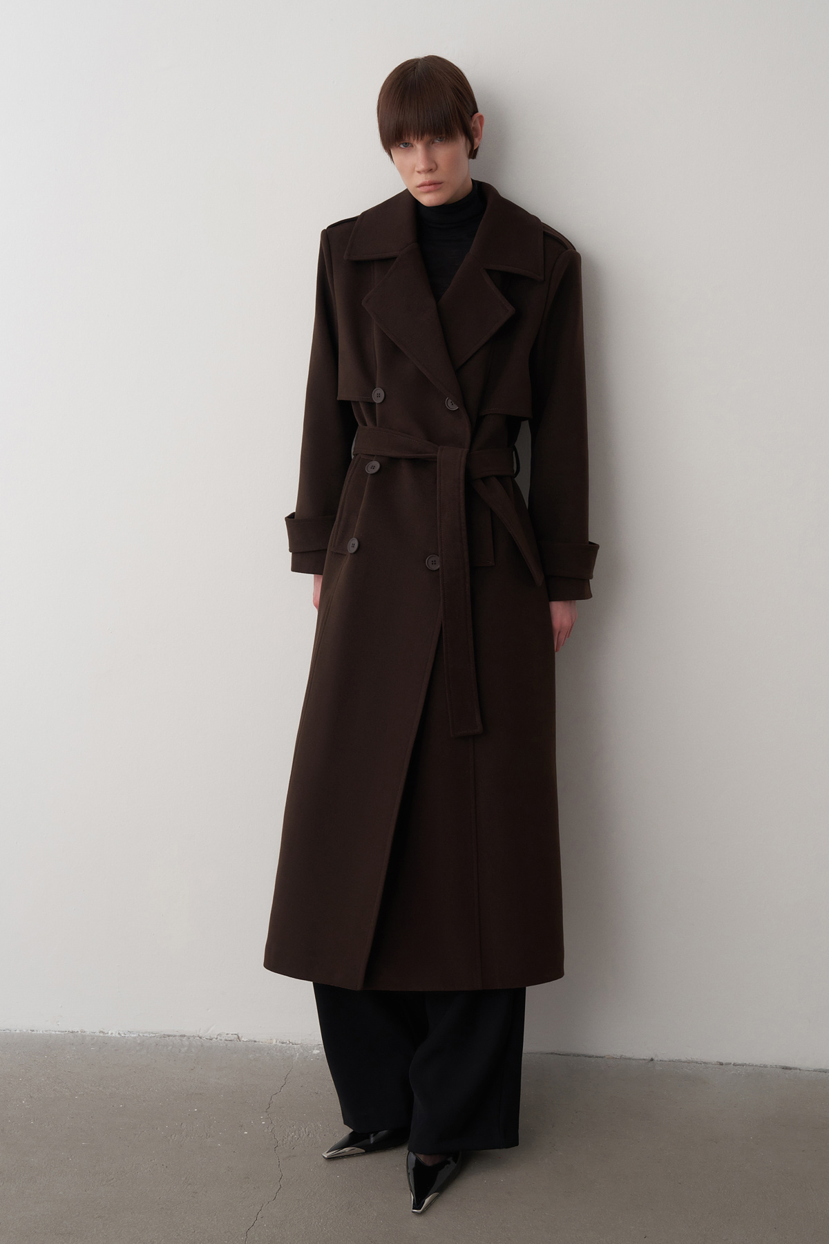 Mathilda Store  Acı Kahve Andrea Private Edition Kaban - Görsel 6