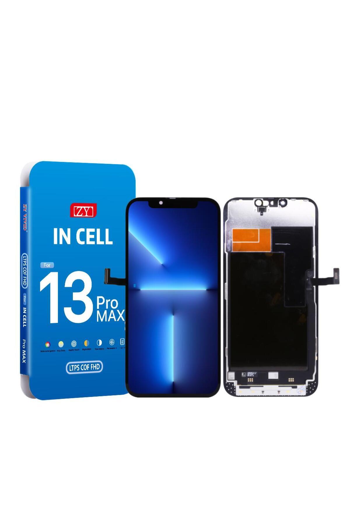 CEPAKS İphone 13 Pro Max İncell Full HD LCD Ekran Sıvı Bant Dahil