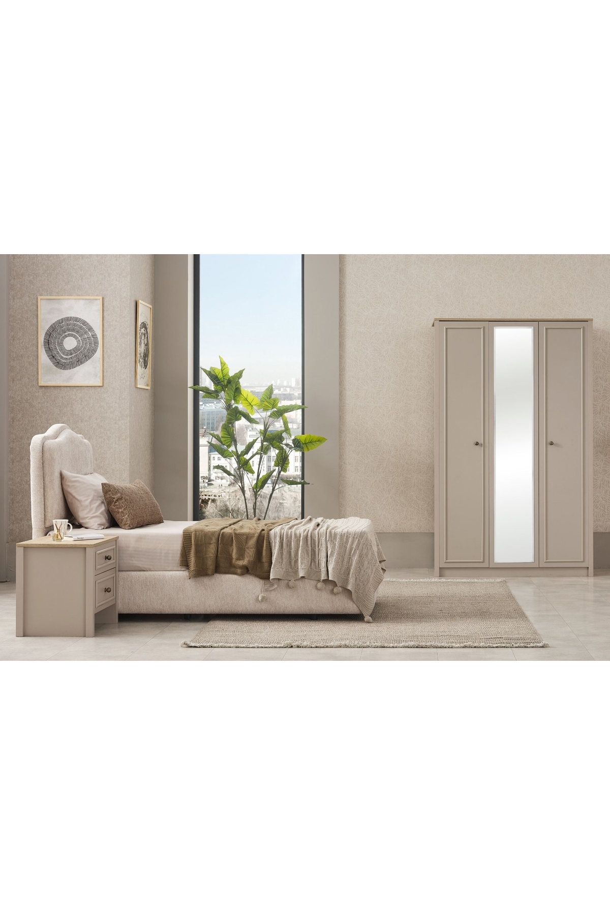 Vivense Ravon Gardırop, 3 Kapaklı fotoğrafı 4 (önizleme)