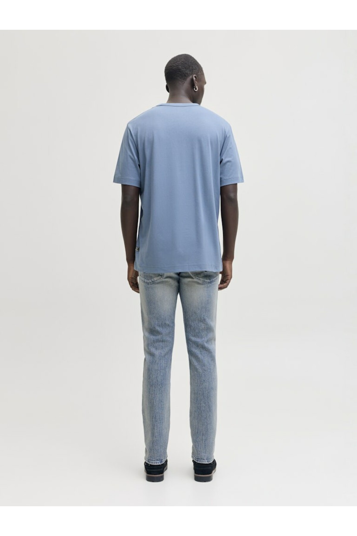 شلوار جین مردانه راسته فاق نرمال | جک اند جونز Jack & Jones 12295611 - تصویر 5