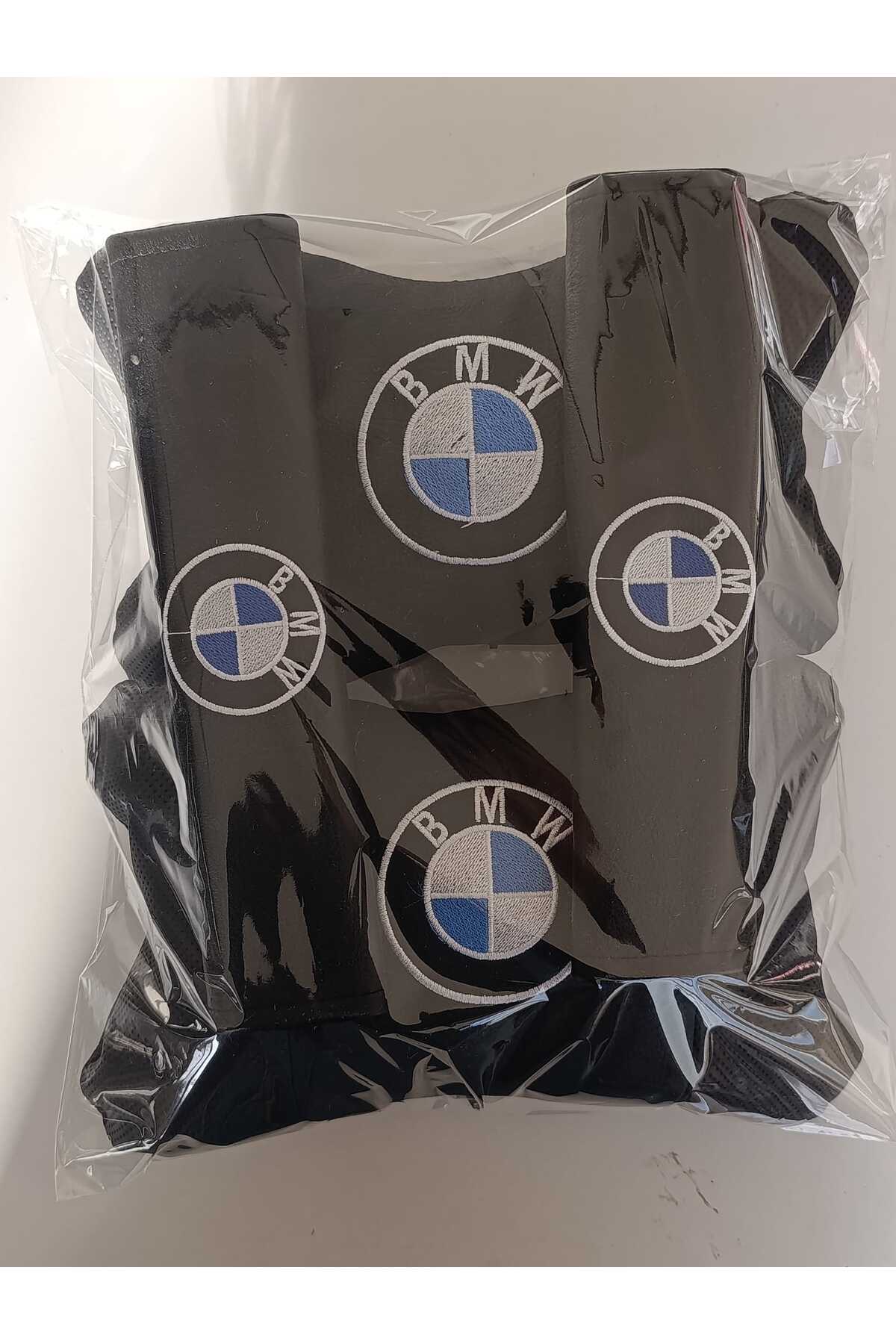 Autosar Bmw araçlara uyumlu oto boyun yastığı +emniyet kemer pedi+kapı tutma kolu koruyucu fotoğrafı 4 (önizleme)