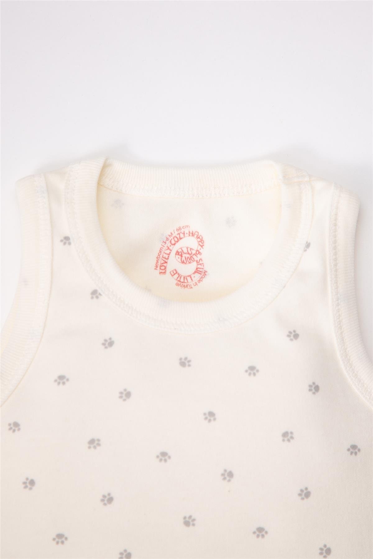 Bebetto ATLET BODY 3LÜ (CUTE BEAR) GRİ MELANJ fotoğrafı 3 (önizleme)