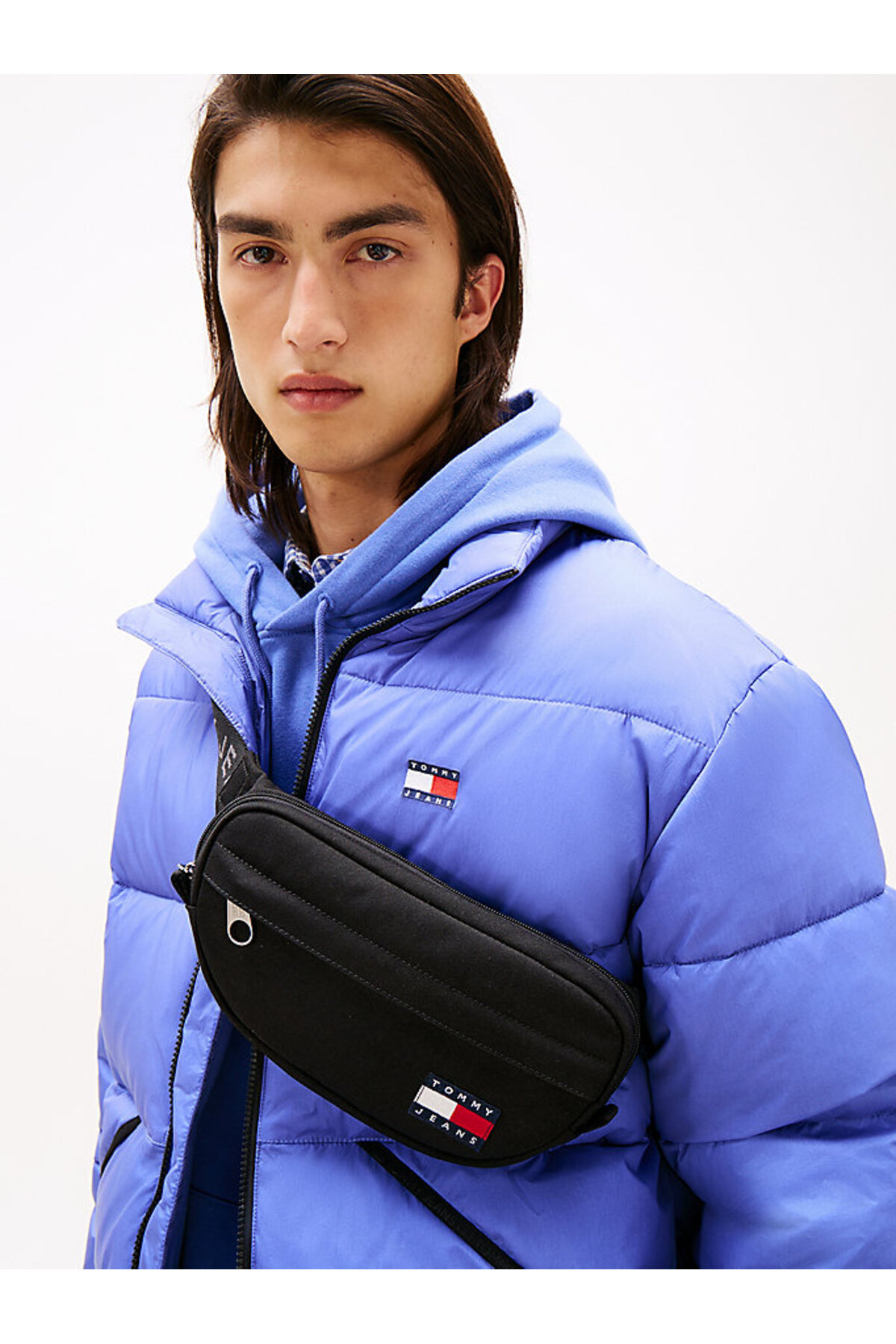 Tommy Hilfiger  Erkek Siyah Bel Çantası - Görsel 5