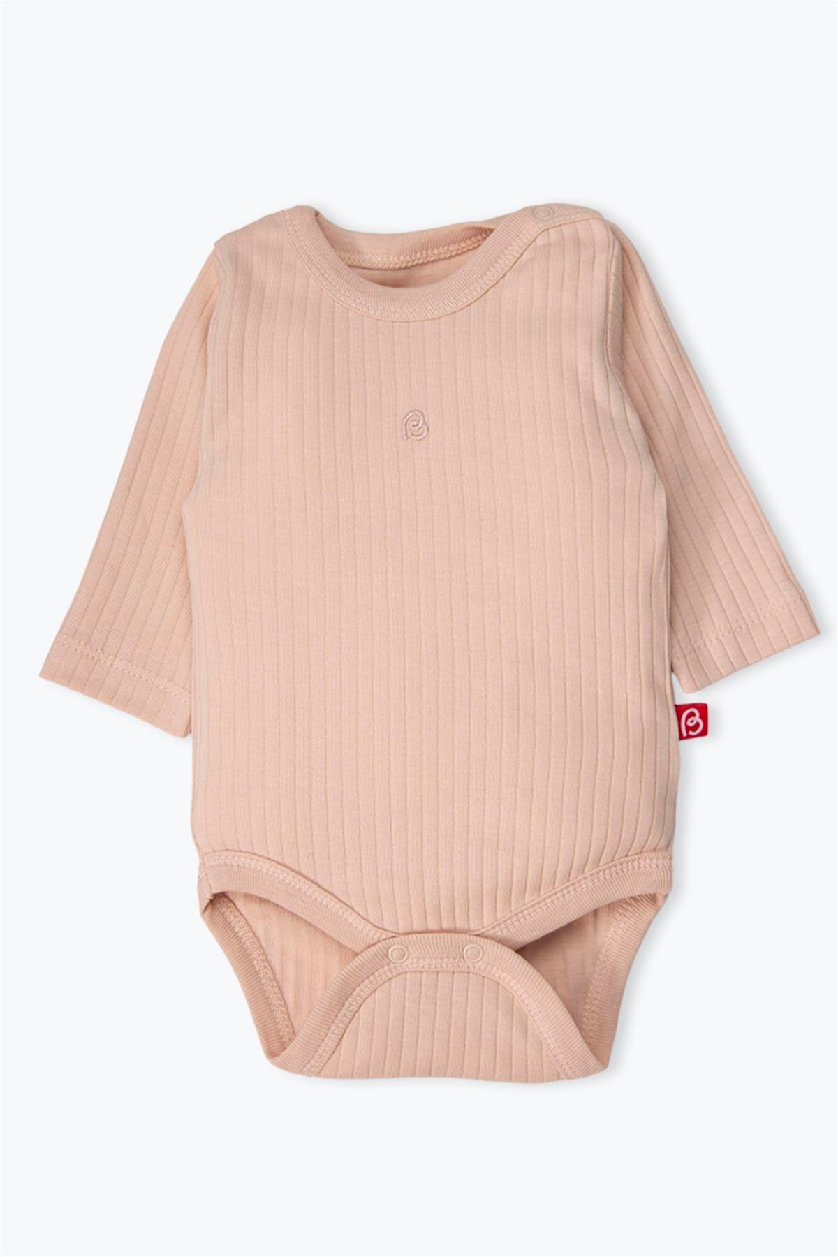 Bebetto UZUN KOLLU BODY 3LÜ (CUTE BUNNY) BEJ fotoğrafı 6 (önizleme)