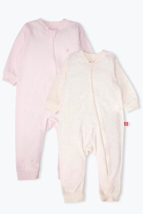 Bebetto ELDİVENSİZ PATİKSİZ TULUM 2Lİ (CUTE BUNNY) PEMBE