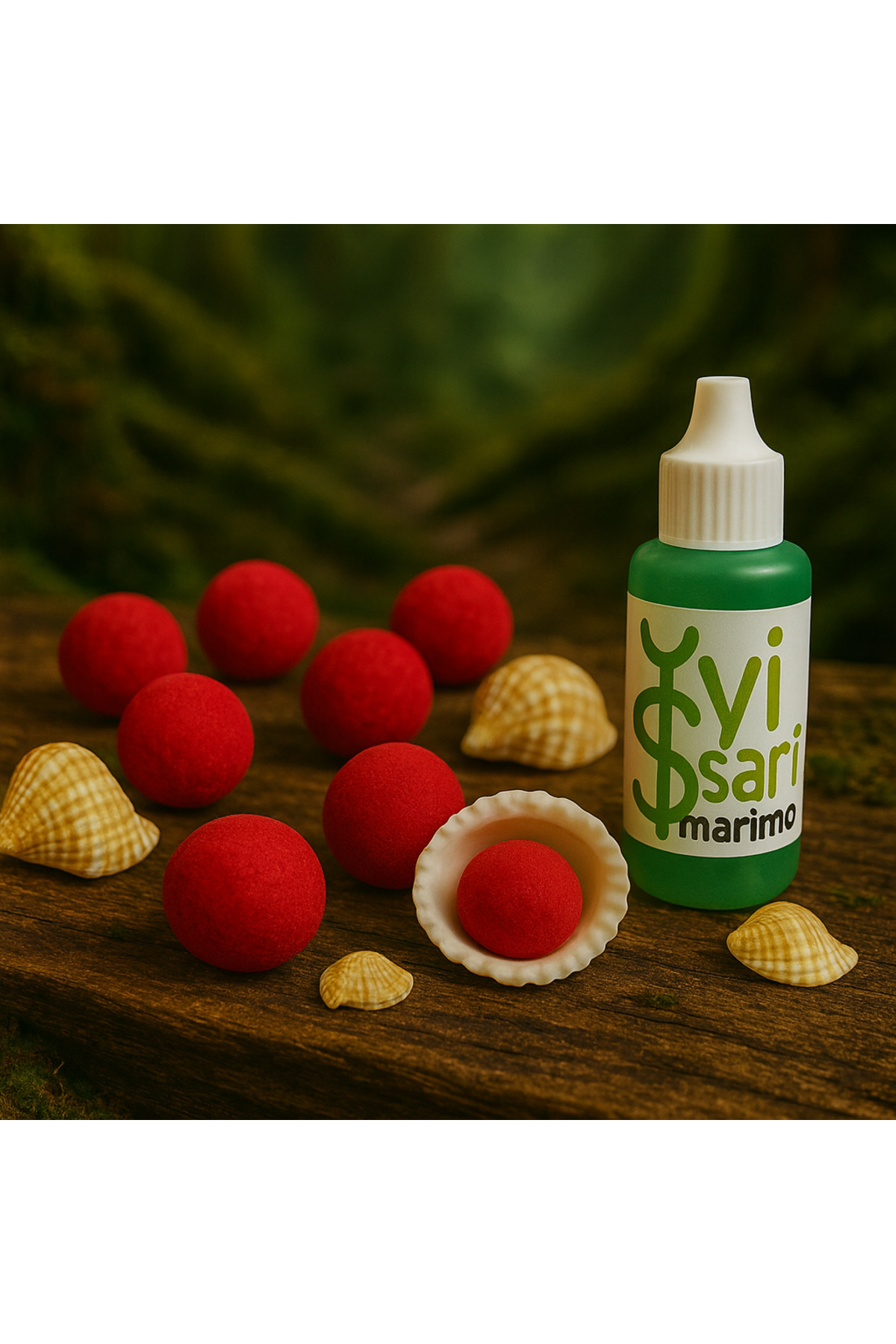 İyişans Marimo Şans, Sağlık ve Bereket Yosunu 10 adet Kırmızı Renkli 2 ...
