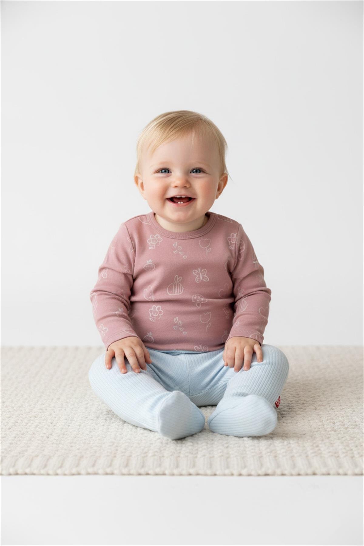 Bebetto PATİKLİ PANTOLON 2Lİ (ALWAYS RAPORLU İNTERLOK) MAVİ fotoğrafı 5 (önizleme)