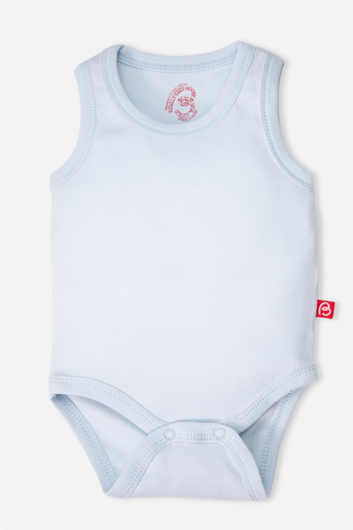 Bebetto ATLET BODY 5Lİ (ALWAYS 40/1 İNTERLOK) MAVİ fotoğrafı 2 (önizleme)