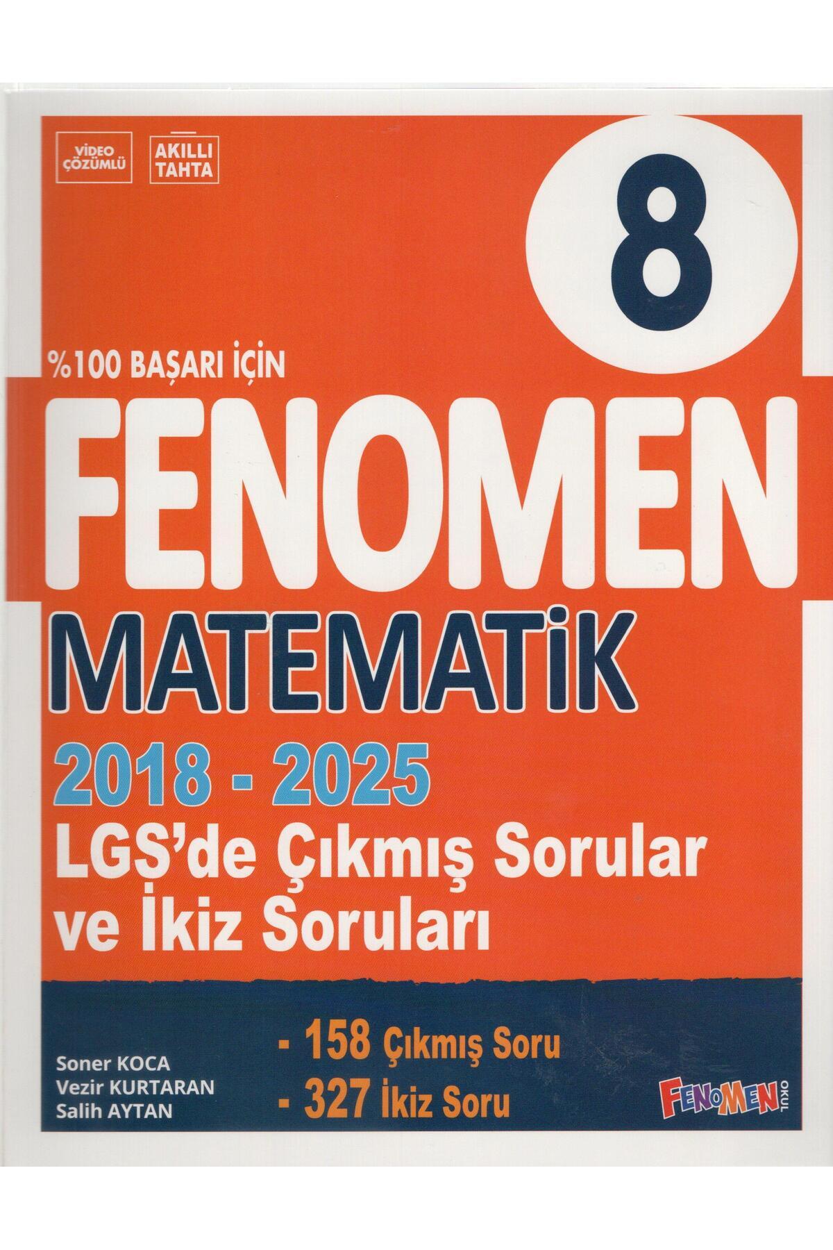 Fenomen Yayıncılık Fenomen 8. Sınıf Çıkmış Sorular ve İkiz sorular