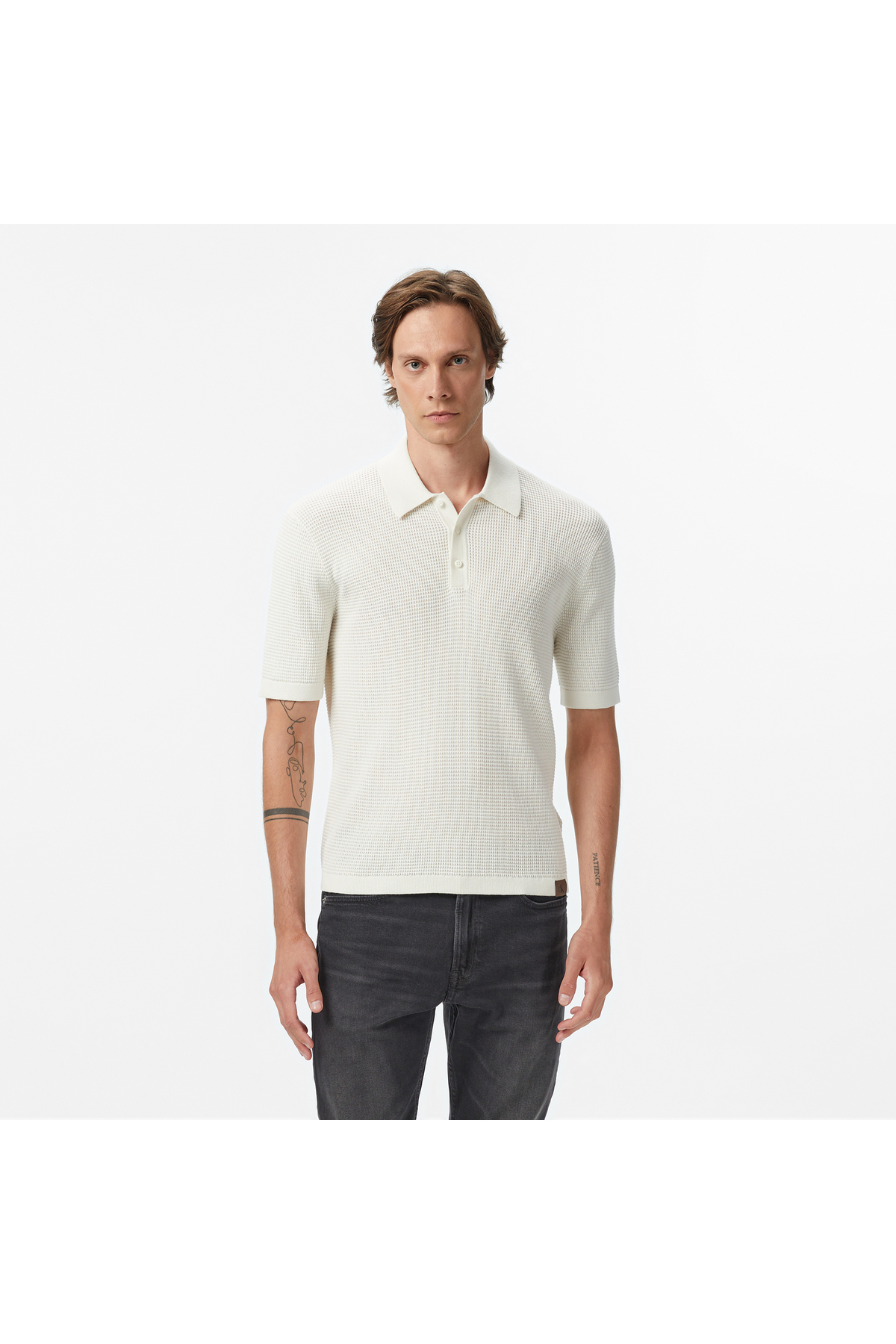 کلوین کلاین لباس بافتنی سفید مردانه نخی