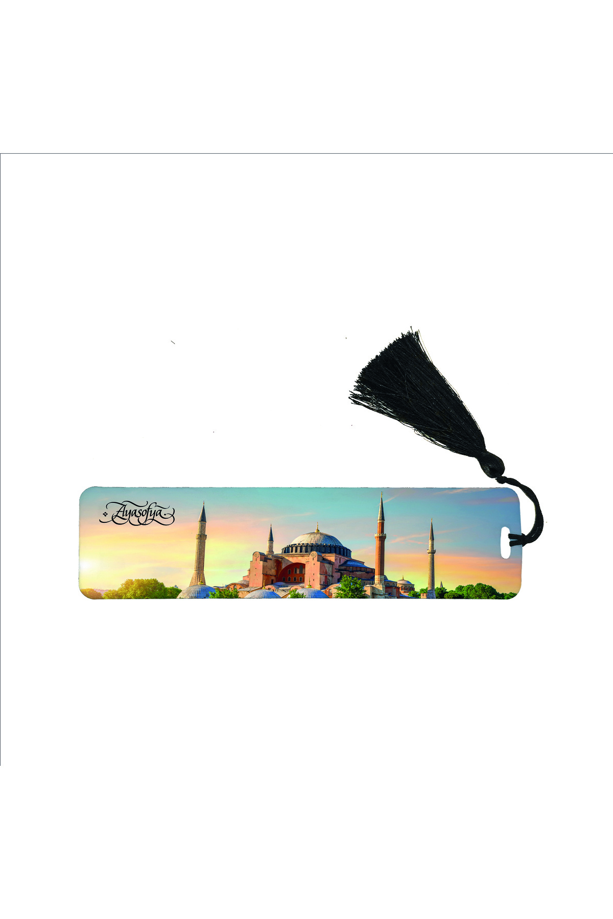 Souvenest Ayasofya Camii Baskılı Kitap Ayracı 19cm x 5cm | AG-AC1