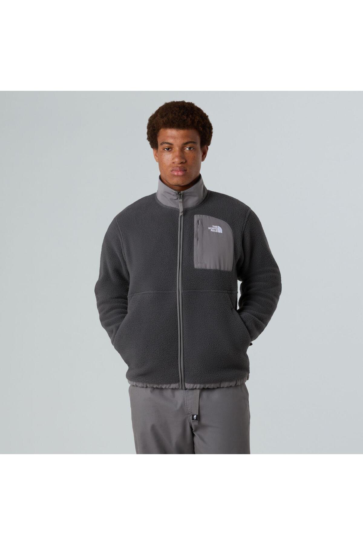 THE NORTH FACE کاپشن مردانه تمام زیپ M YUMIORI OFF PEAK NF0A8FKNU3I1 خاکستری-XS — خاکستری