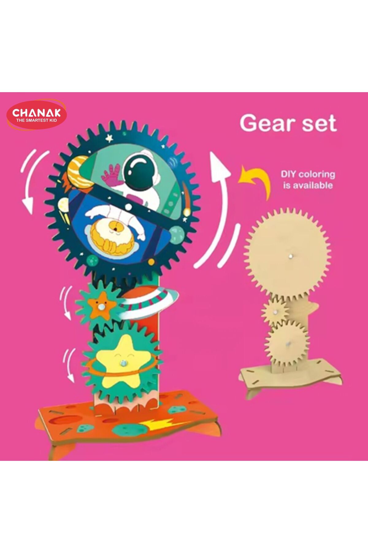 کیت علمی هیدرولیک ۴ در ۱ برای کودکان | اسباب‌بازی مهندسی مکانیک STEM