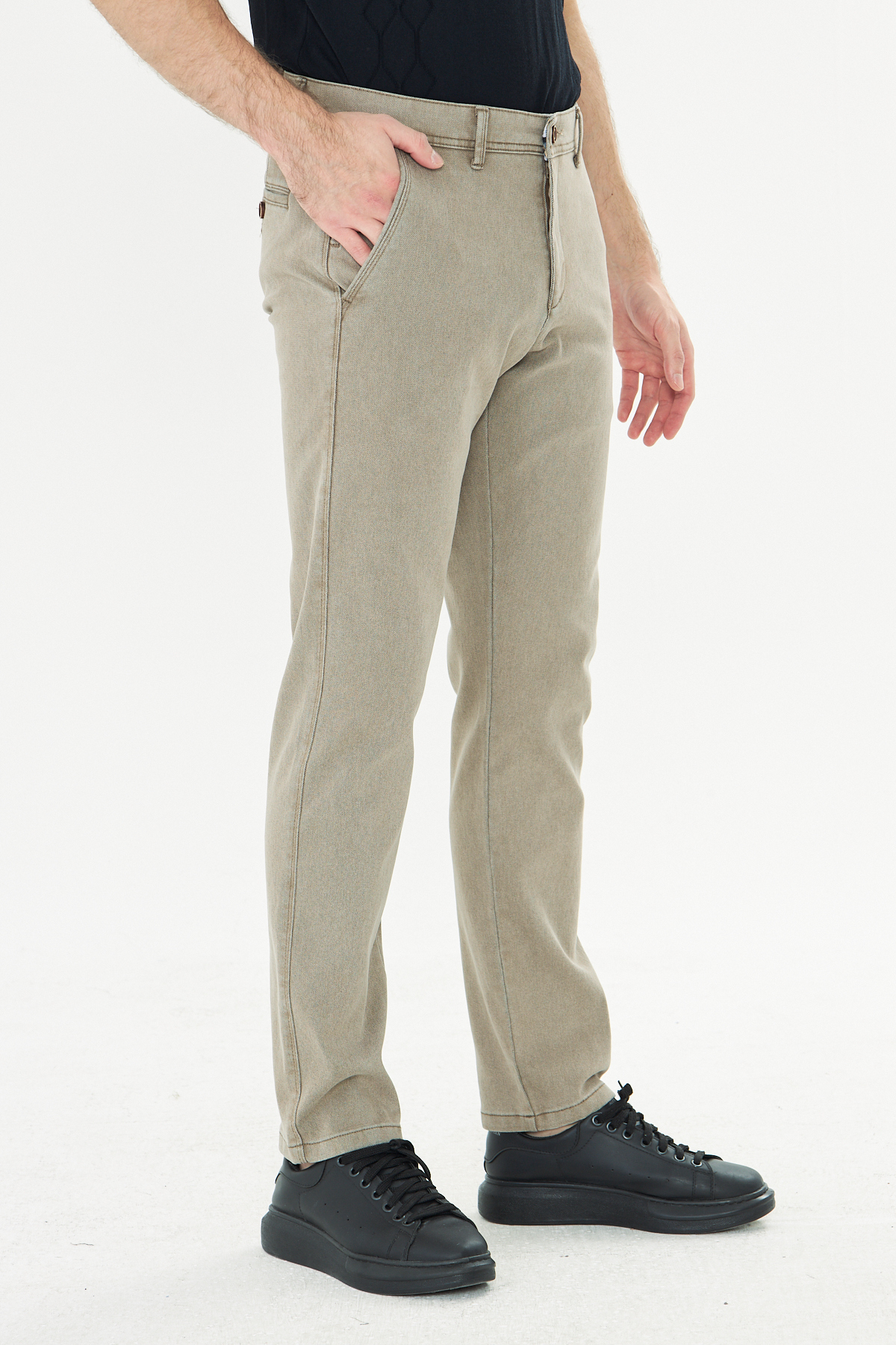ARMANDO TORRE  Erkek Klasik Pantolon – Rahat Kalıp Günlük Giyim - Görsel 5