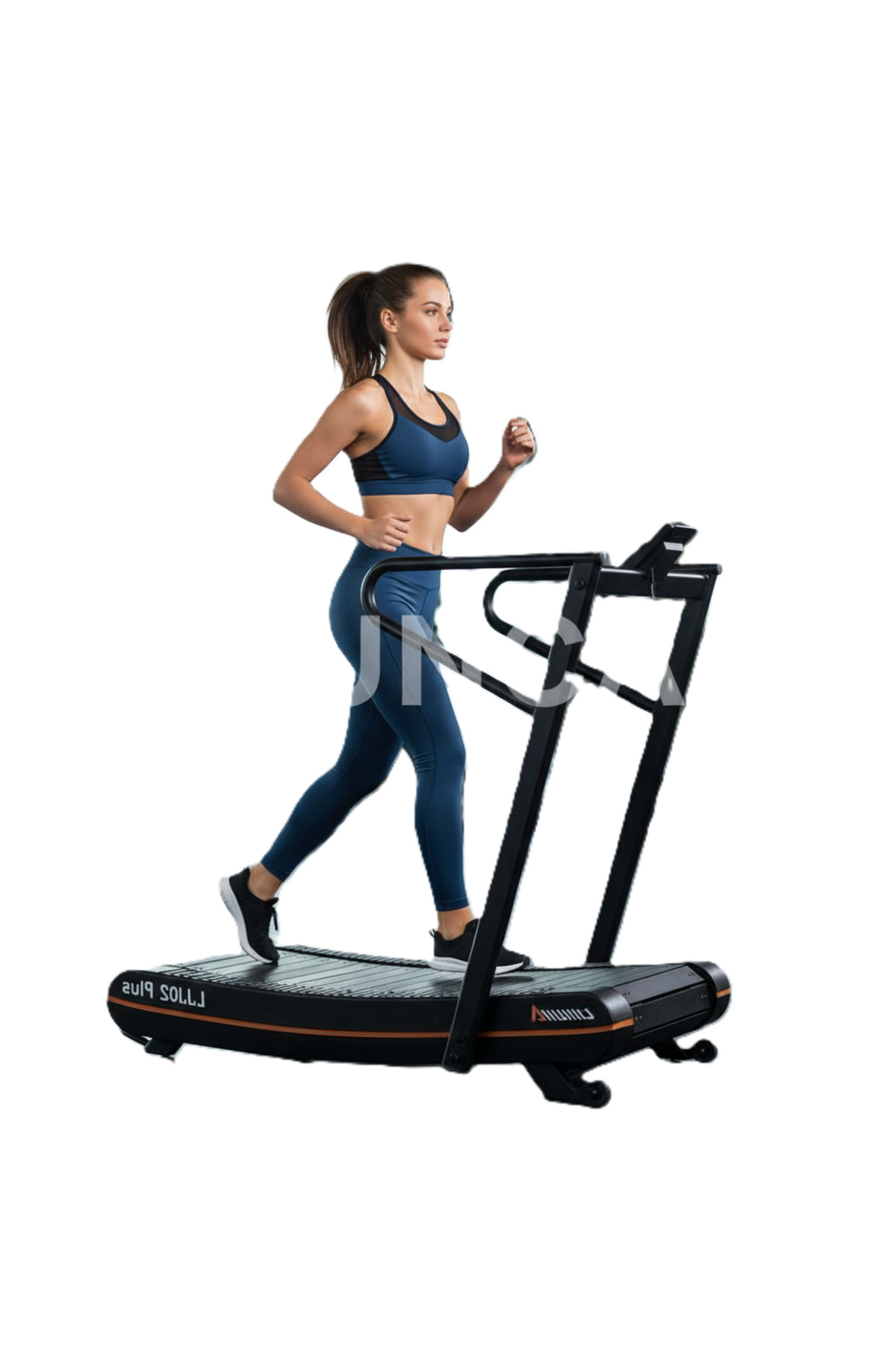 تريدميل مشي منحني بدون كهرباء | يتحمل 150 كجم | يحرق سعرات أعلى | مناسب للمنزل والنادي,ljj-02pulS