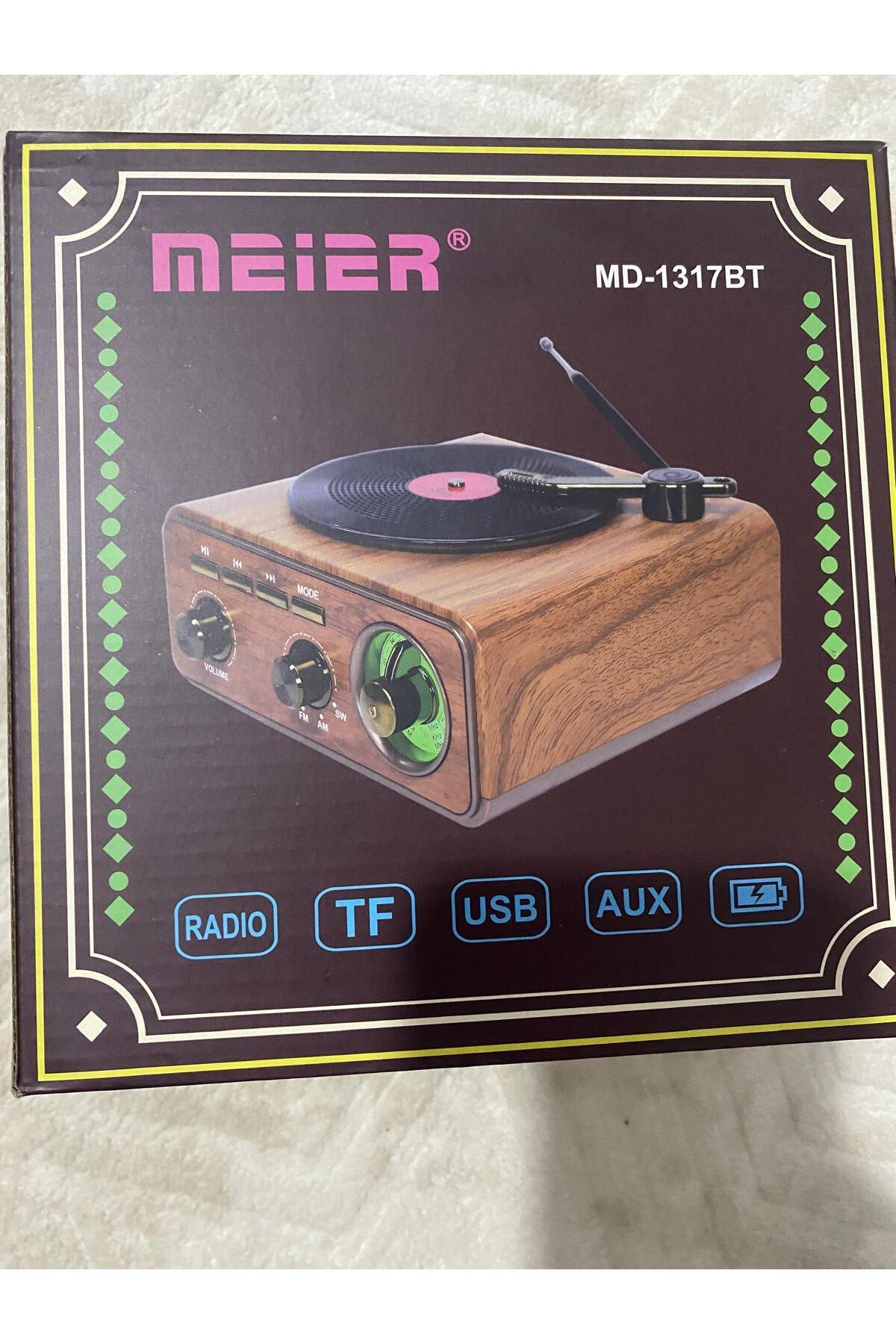 powerdex MEIER MD-1317BT – Retro Tasarımlı Bluetooth Hoparlör / 3