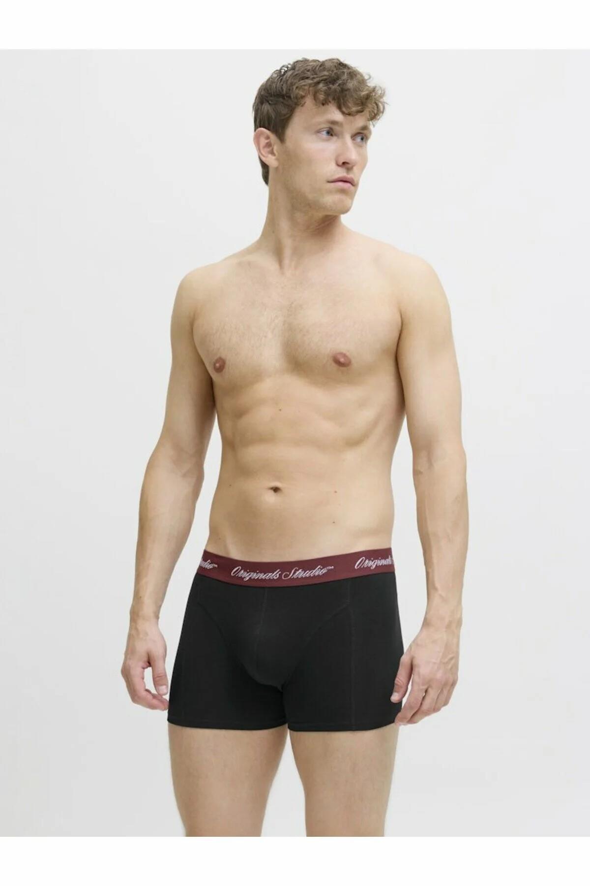 باکسر مردانه راسته فاق نرمال | جک اند جونز Jack & Jones 12287141 - تصویر 5