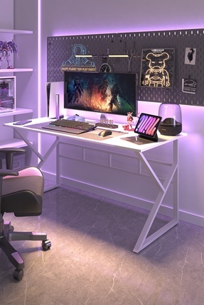 TEKATEL Oyuncu Masası Metal ayaklı Çalışma Masası Gaming Masa Bilgisayar Masa...